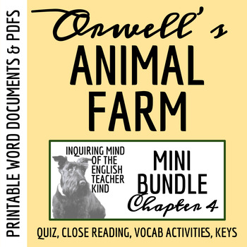 Animal Farm Worksheets Teaching Resources | TPT