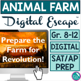 Animal Farm Digital Escape Room George Orwell Review Activ
