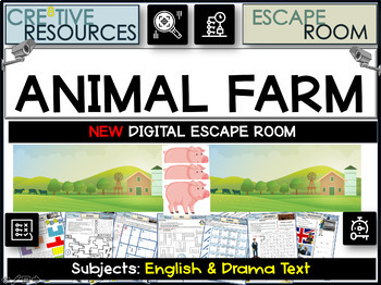 Preview of Animal Farm Escape Room