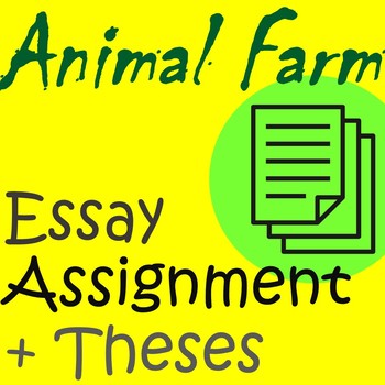 thesis in animal farm