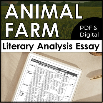 what is a good thesis for animal farm