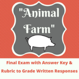 Animal Farm Unit Assessment and Answer Rubric