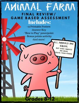 Animal Farm- Game Based Novel Assessment by To The Point Teaching