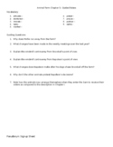 Animal Farm Guiding Questions Chapter 5