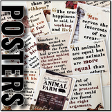 Animal Farm: Key Quotes POSTERS