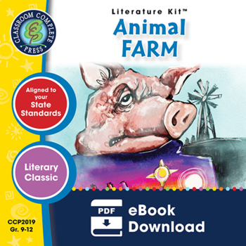 Preview of Animal Farm - Literature Kit Gr. 9-12