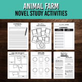 Animal Farm Novel Study Activities | George Orwell