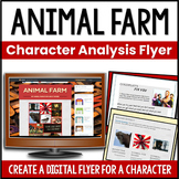 Animal Farm End of the Novel Project Assessment  - Animal 