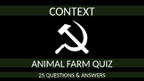 Animal Farm Quiz