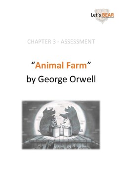 Preview of Animal Farm Reading Comprehension: Chapter 3 (Assessment + Answer Key)