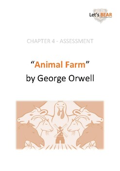 Preview of Animal Farm Reading Comprehension: Chapter 4 (Assessment + Answer Key)