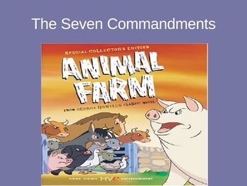 animal farm ten commandments