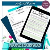 Animal Farm Study Guide, Student Workbook I Digital and Print 
