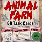 Animal Farm Task Cards: Bell-ringers, Activities
