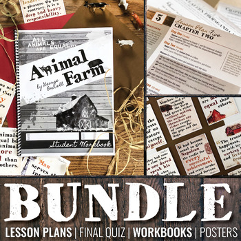 Preview of Animal Farm Teaching Unit BUNDLE