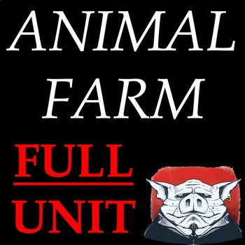 Preview of Animal Farm – Novel-Based Assessments & Materials for Full Unit, Marking Period
