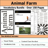 Animal Farm - Vocabulary Lists, PowerPoints, Quizzes, and Keys