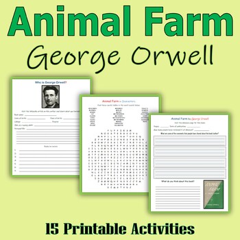 Animal Farm by George Orwell - Characters, Setting, Action, Themes
