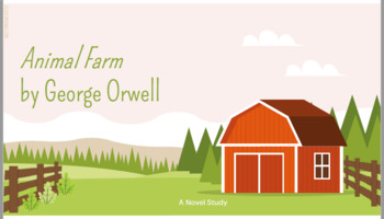 Preview of Animal Farm by George Orwell-- Novel Study
