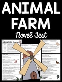 Animal Farm by George Orwell Novel Test