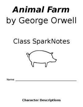 Preview of Animal Farm by George Orwell Student Created Sparknotes