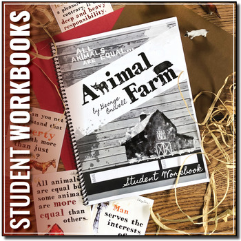 Animal Farm by Orwell: Student Workbooks by Stacey Lloyd | TPT