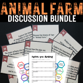 Animal Farm group work bundle  - hexagonal thinking and di