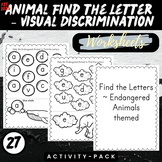 Animal Find the Letter Search – Visual Discrimination: Enh