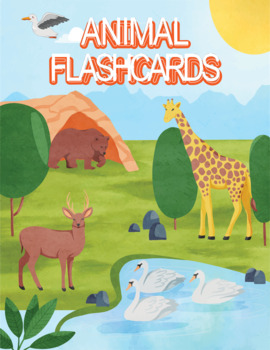 Preview of Animal Flashcards for Kids