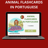 Animal Flashcards in Portuguese and English