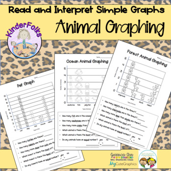 Preview of Animal Graphing- Read and Interpret Simple Graphs