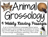 Animal Grossology - Weekly Reading Passages - Bundle of 4