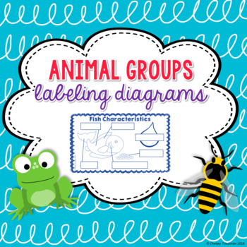 Preview of Animal Group Characteristics Labeling Diagrams