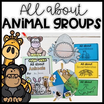 Preview of Animal Groups Crafts | Mammals, Reptiles, Birds, Amphibians and Fish Activities