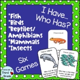 Animal Groups - I Have Who Has games