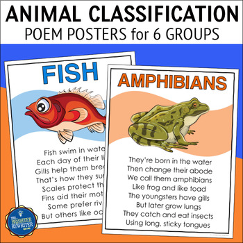 Animal Classification Posters by The Brighter Rewriter | TPT