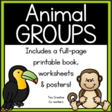 Animal Groups {Printable book, sorting worksheets, & posters}