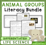 Animal Groups: Science and Literacy BUNDLE (NGSS 3-LS2-1)