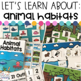 Animal Habitat Activities for Special Education