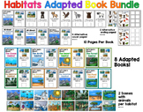 Animal Habitat Adapted Book Bundle (Clip Art)