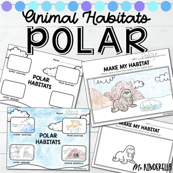 Preview of Animal Habitat Arctic/Polar Activities