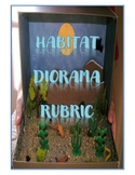 Animal Habitat Diorama - Rubric