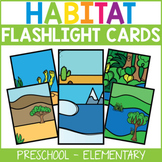 Animal Habitat Flashlight Card Bundle