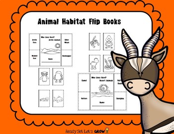 Habitats Flip Books - Elementary Nest