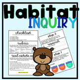Animal Habitat Inquiry || PDF + Google || Ontario Grade 4