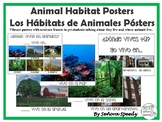 Animal Habitat Posters/Los Hábitats de Animales Pósters