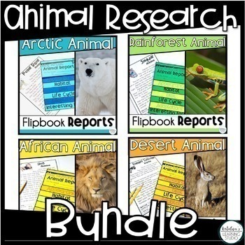 Preview of Animal Habitat Research Project Reports - Differentiated Reading Passages