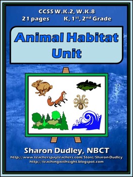 Preview of Animal Habitat Unit