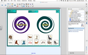 Preview of Animal Habitat Vortex Sort