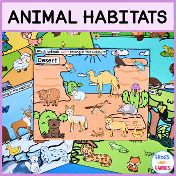 Preview of Animal Habitats | Which Animals Don't Belong?